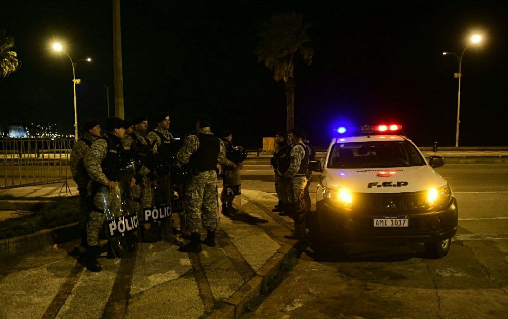 Pocitos es uno de los barrios habituales para los festejos del cuadro. Foto: Marcelo Bonjour