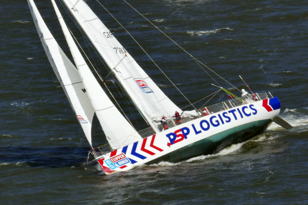 El PSP Logistics es liderado por el skipper birtánico Roy Taylor. Foto: R. Figueredo