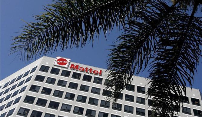 Fachada de la sede de Mattel Inc. en Los Ángeles (California). Foto: EFE
