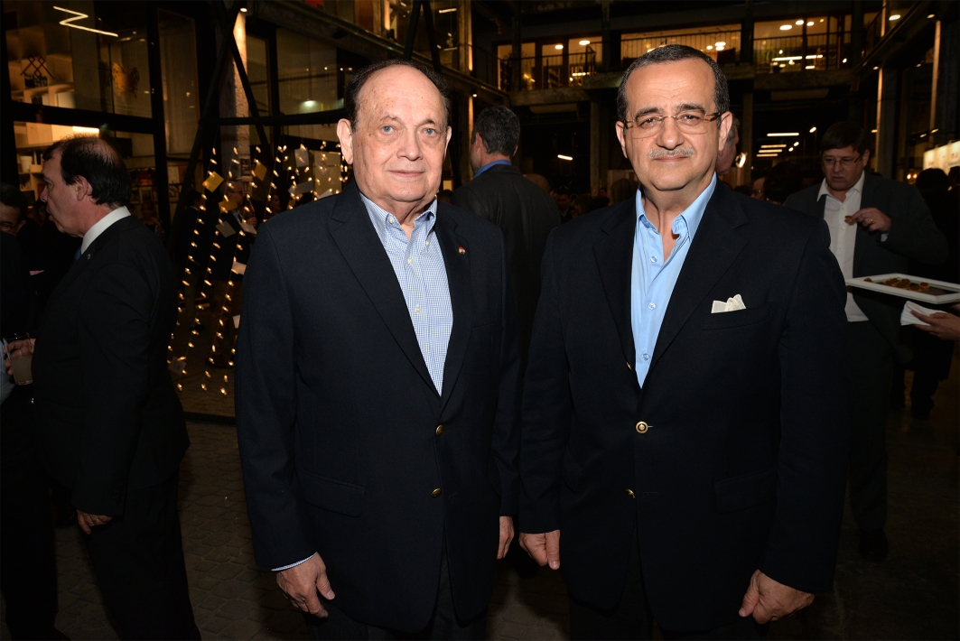 Embajador de Paraguay Luis Enrique Chase Plate, Embajador de la República Árabe de Egipto Amr Abbas Abdelhadi.