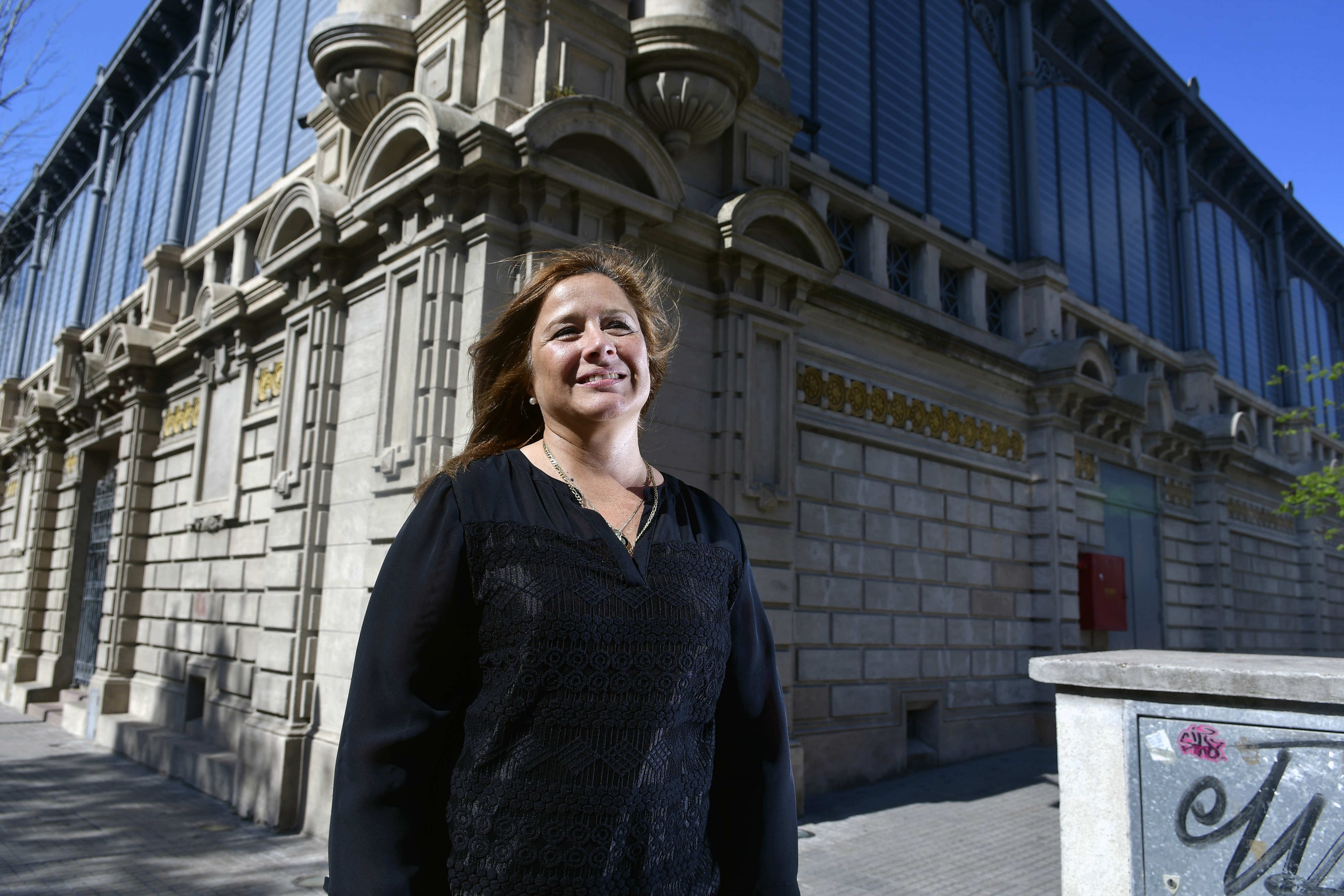 María Elisa Areán, directora del Mercado Agrícola de Montevideo