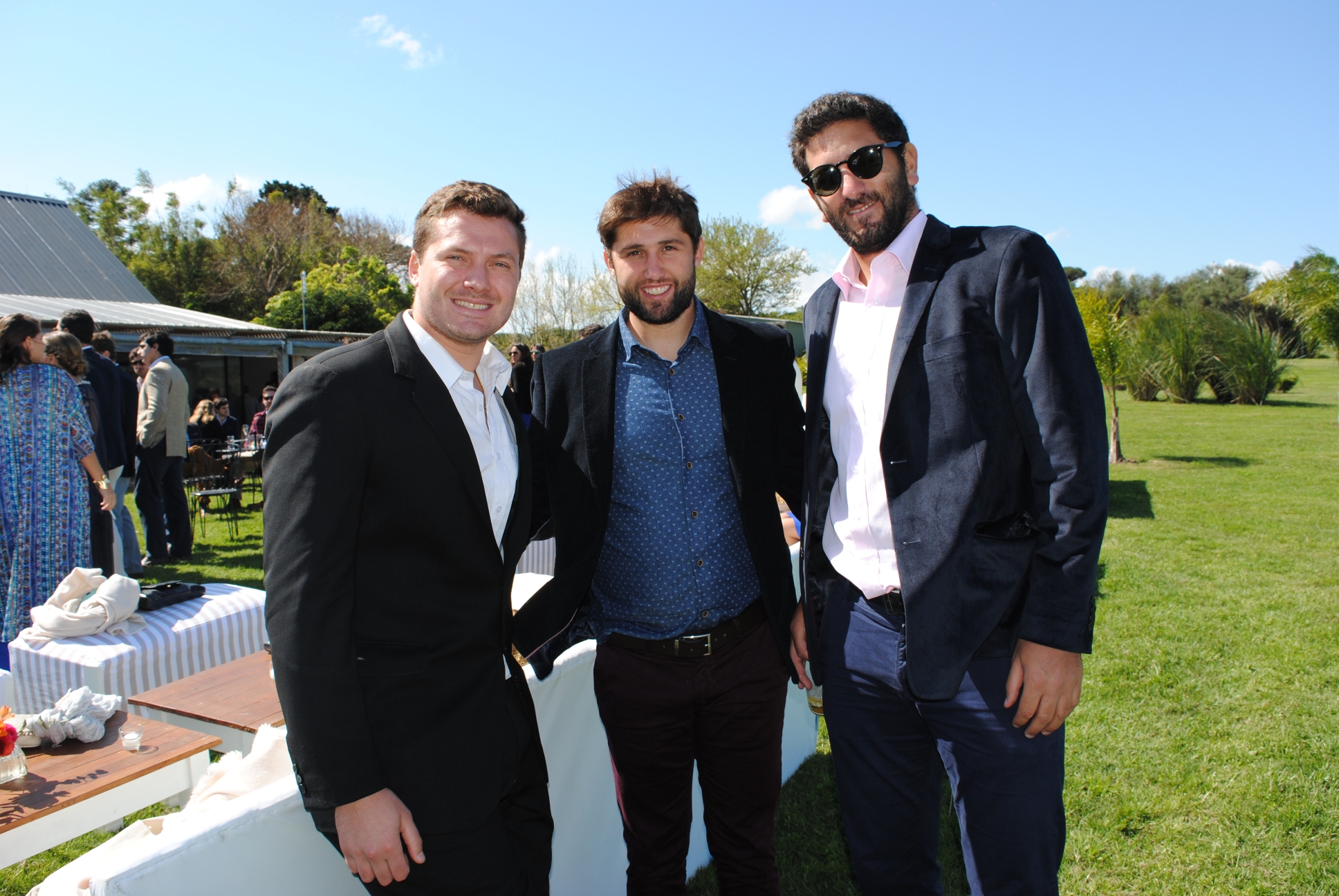 Agustín Amaro, Juan Manuel Salvo, Gastón Praderi.