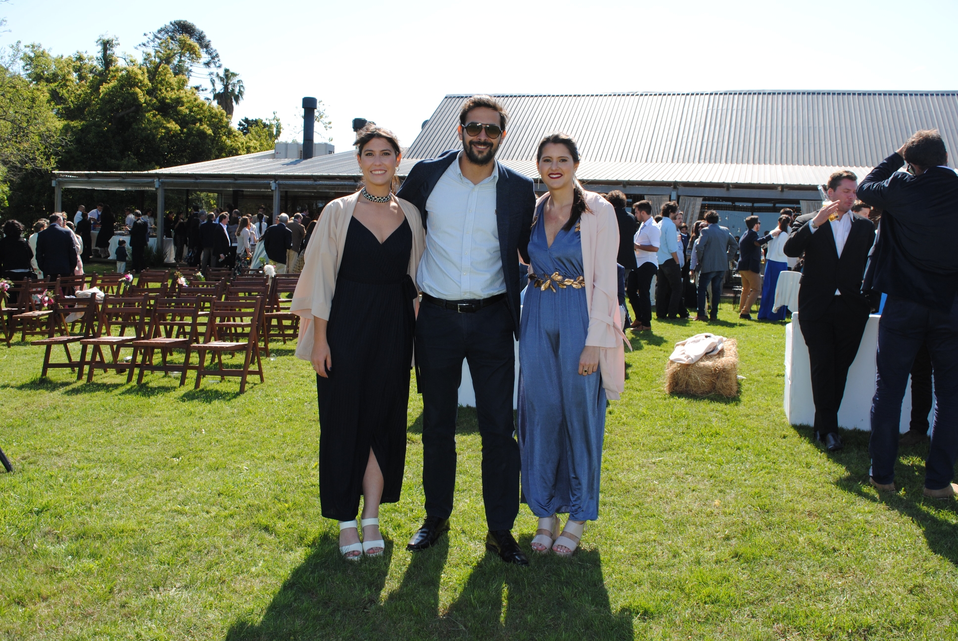 Agustina González, Fabricio Udaquiola, Sofía Posada.