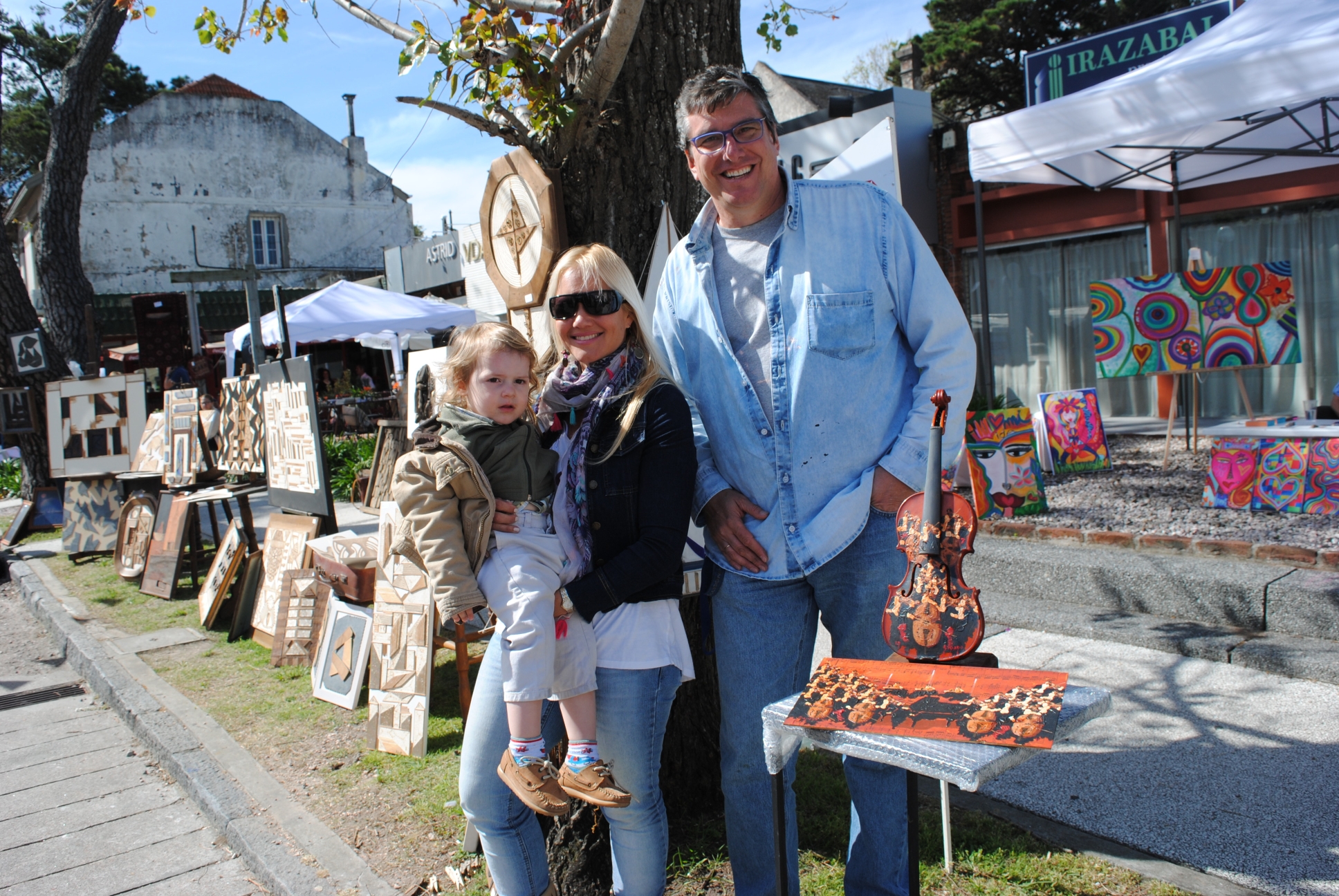 Gerónimo Chiarino, Georgina Vedovelli, Fito Sayago.
