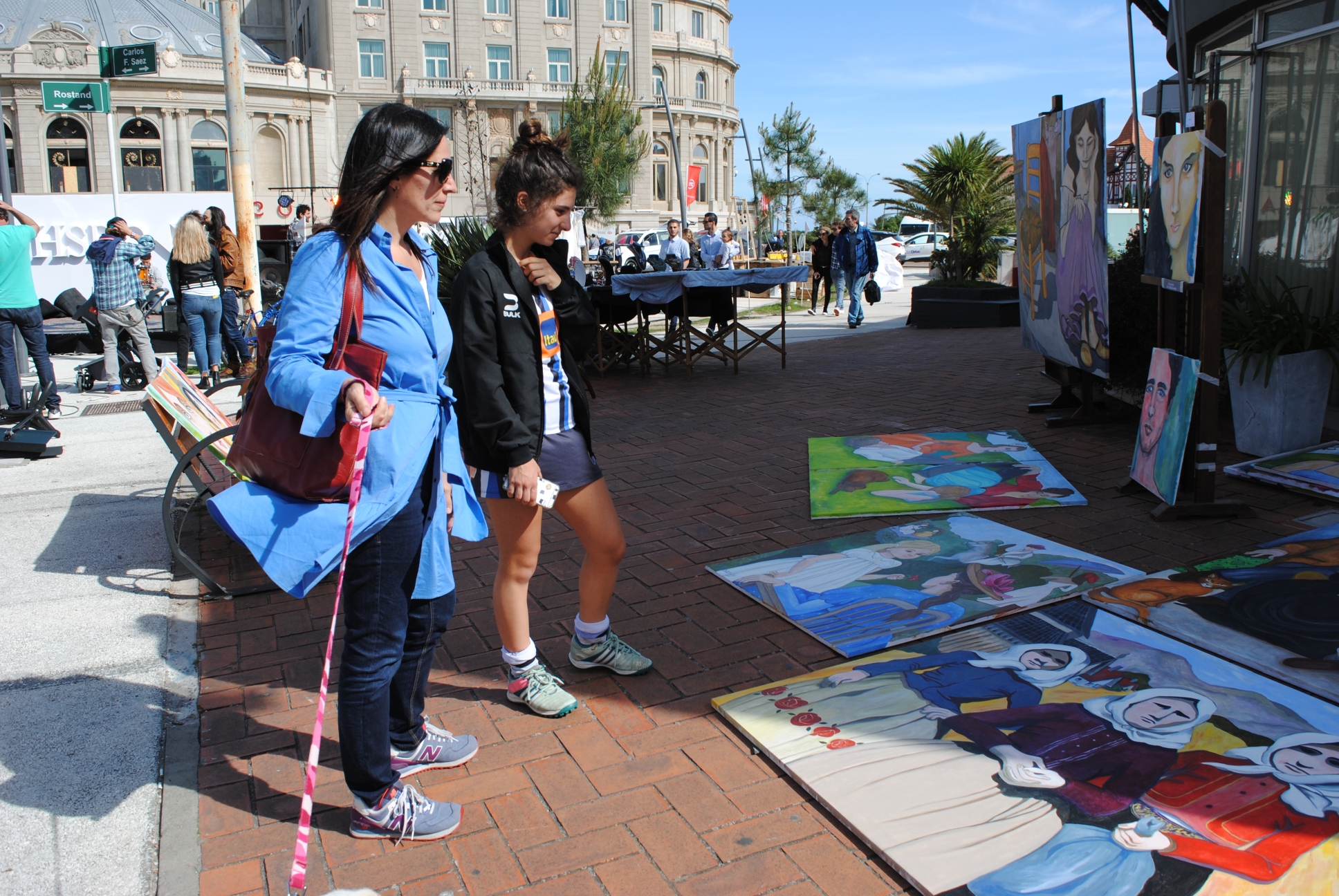 Silvia Zolessi, Manuela Ojeda.