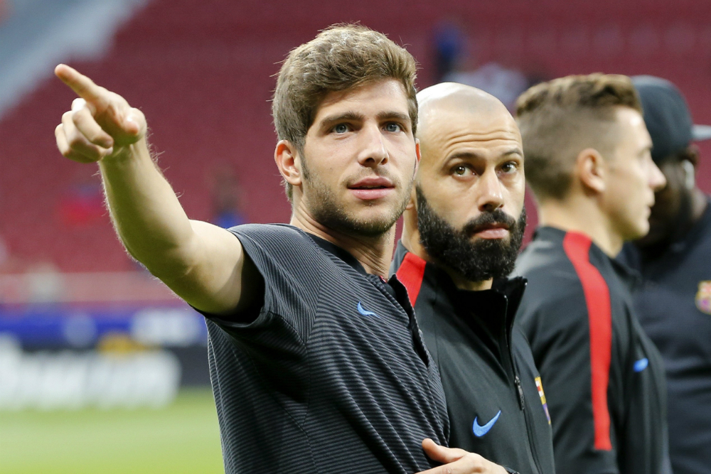 Sergi Roberto. Foto: EFE