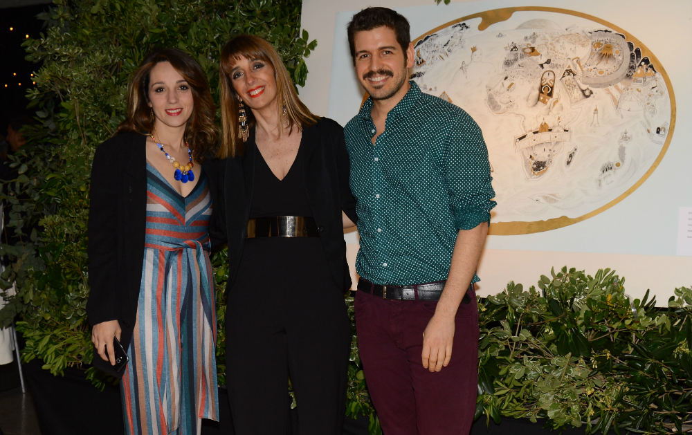 María José Camaño, Agustina Boni, Fabricio Cacciatore