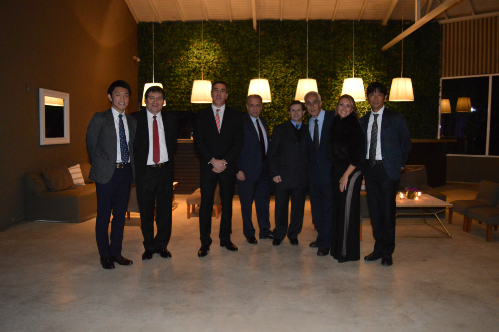 Sr. Yoshri, Adrián Gagó, Rafael de Arteaga, Guillermo Moramarco, Ruben Gómez, Fernando Tommasino, Ximena Lista, Sr. Sasaki.