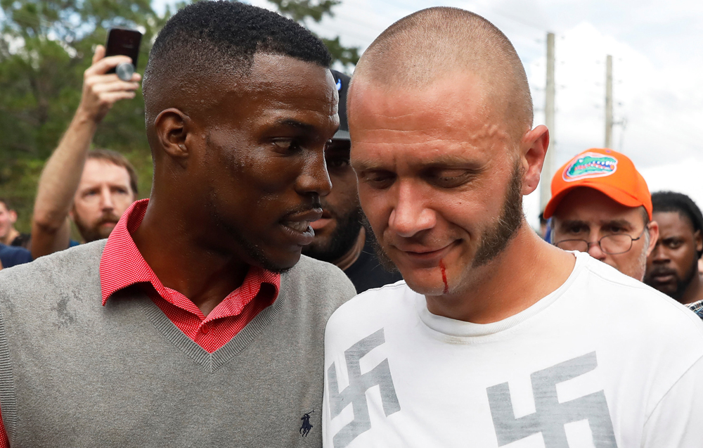 Incidentes en Florida. Foto: AFP