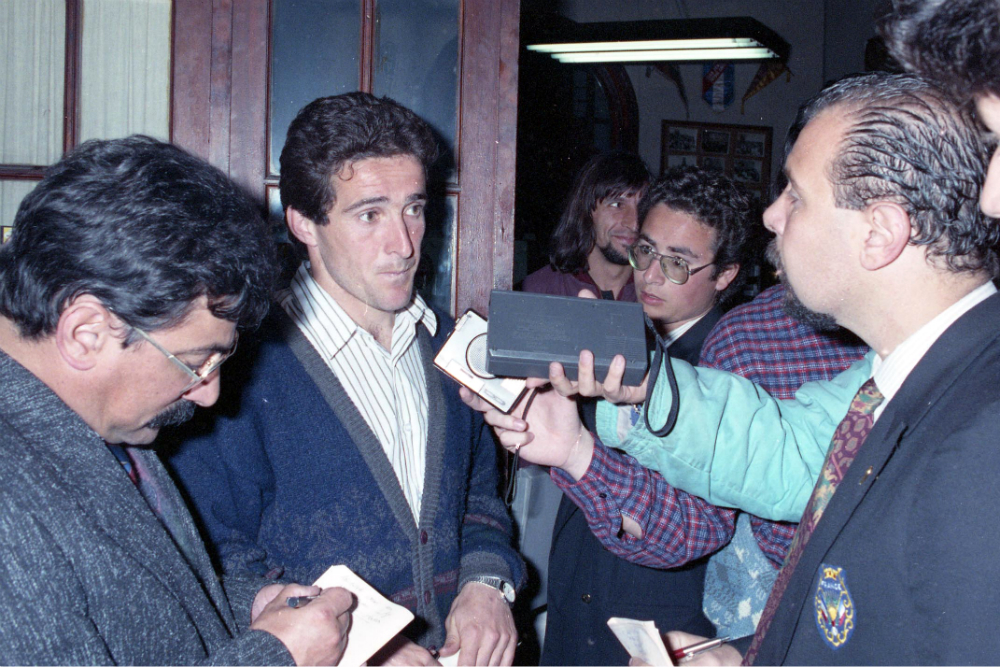 Fernando Silva, presidente de la Mutual durante 1992.