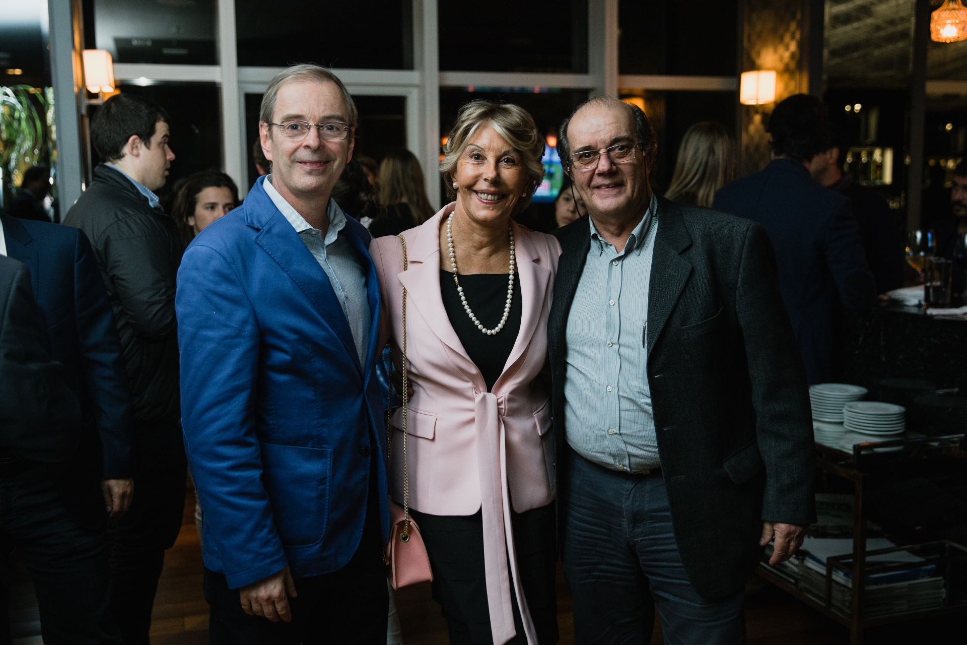 Alvaro Abelenda, Alicia Martínez, Alfredo Avellanal.