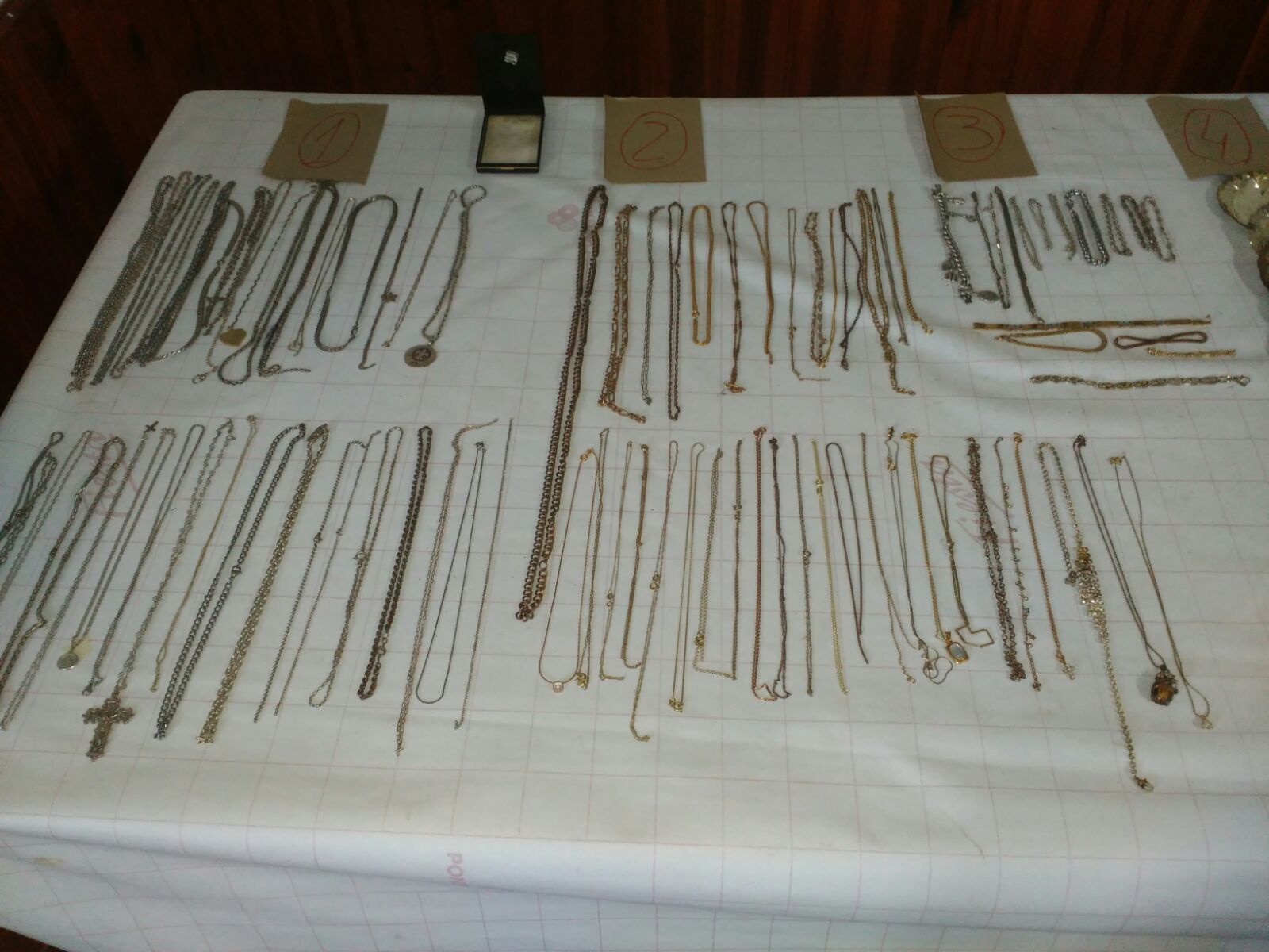 Dentro de la bolsa había 348 artículos. Foto. Armada Nacional