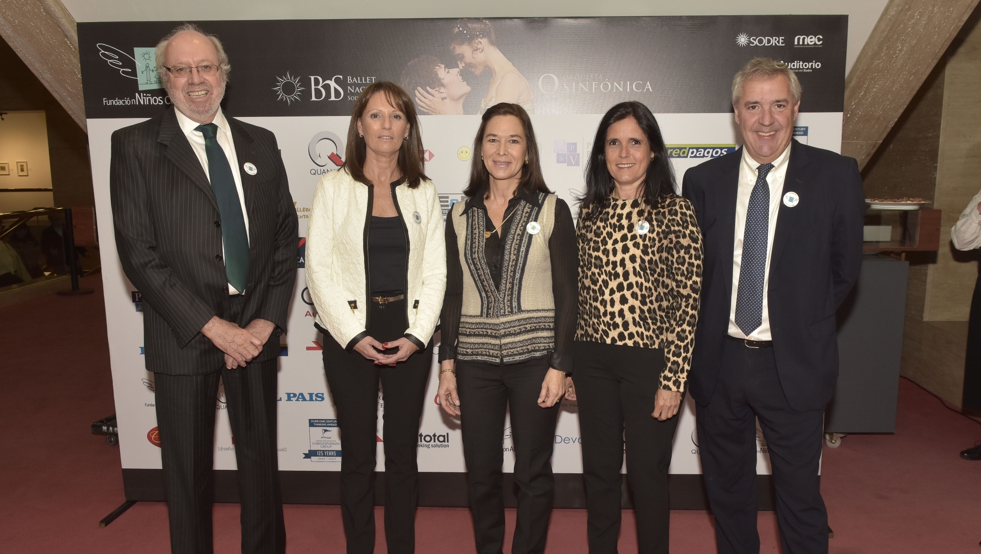 Eduardo Ameglio, Maria Mercedes Castilla, Lucía Victorica, Virginia Garcia, Gonzalo de Azpitare.