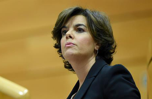 Soraya Sáenz. Foto: EFE