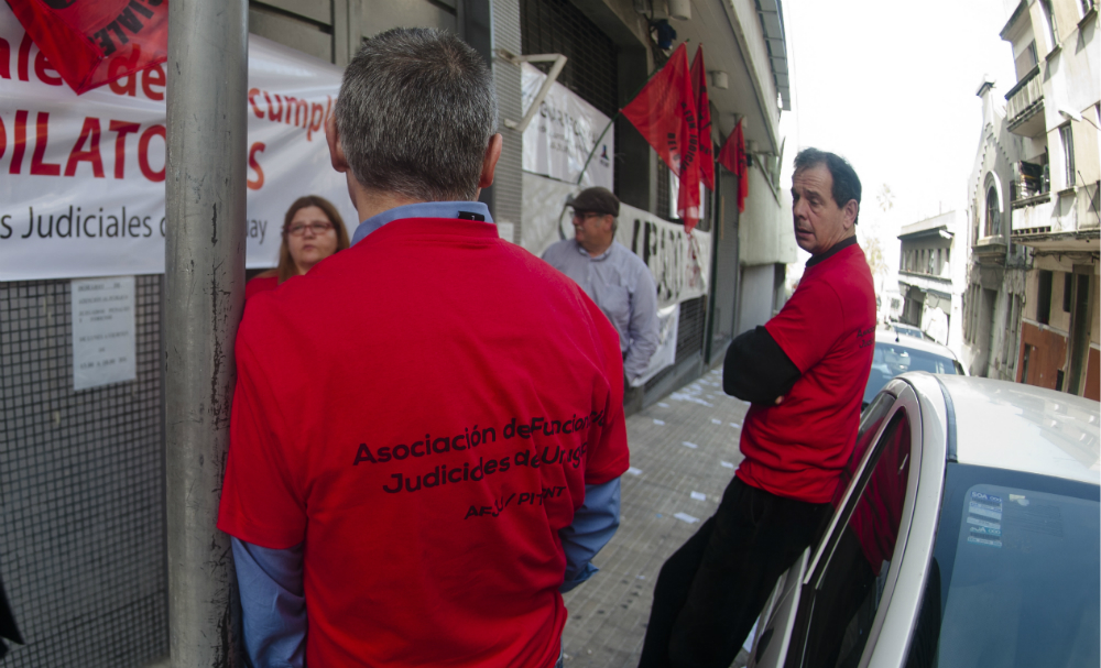 Asamblea de judiciales. Foto: Fernando Ponzetto