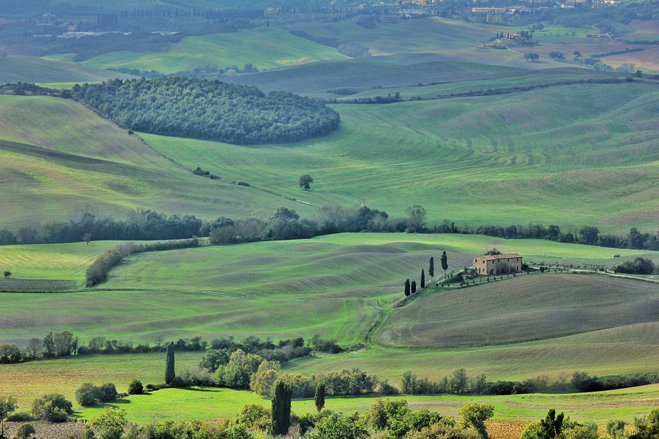 La belleza natural de Toscana son un atractivo para visitantes del exterior. Foto: Pixabay