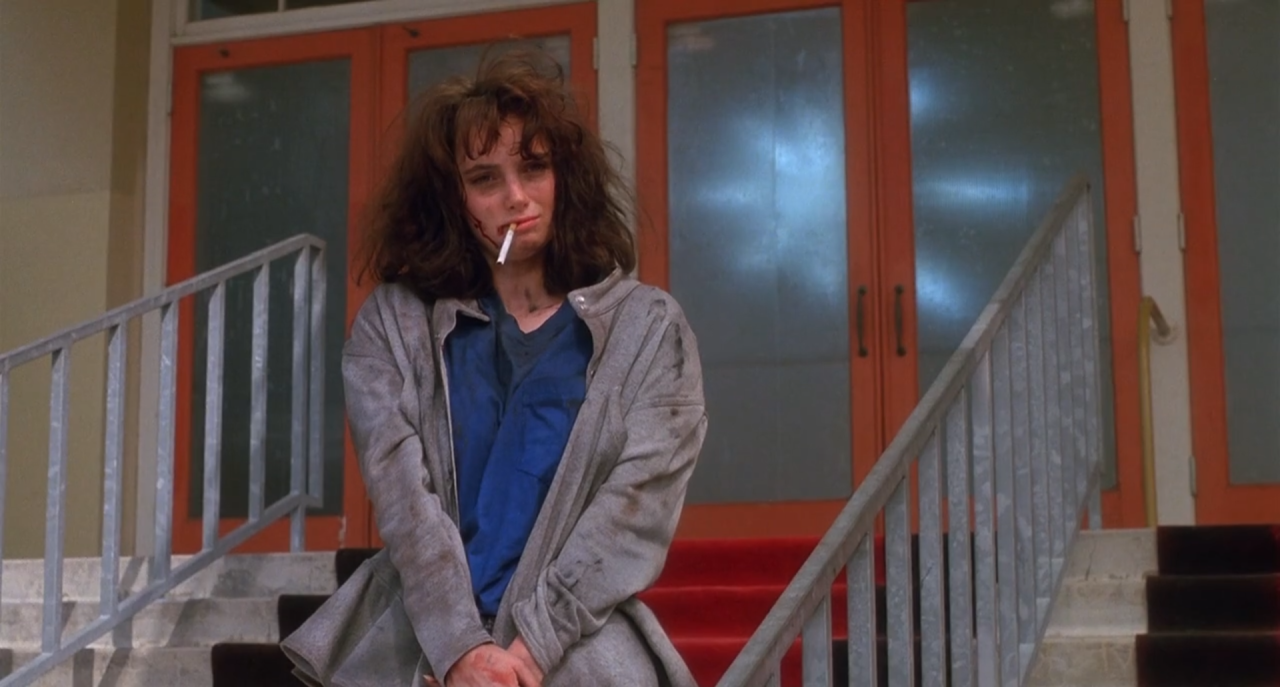 Winona Ryder en Heathers. Foto: difusión