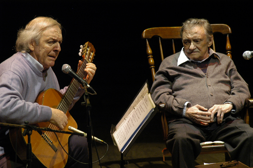 Daniel Viglietti y Mario Benedetti