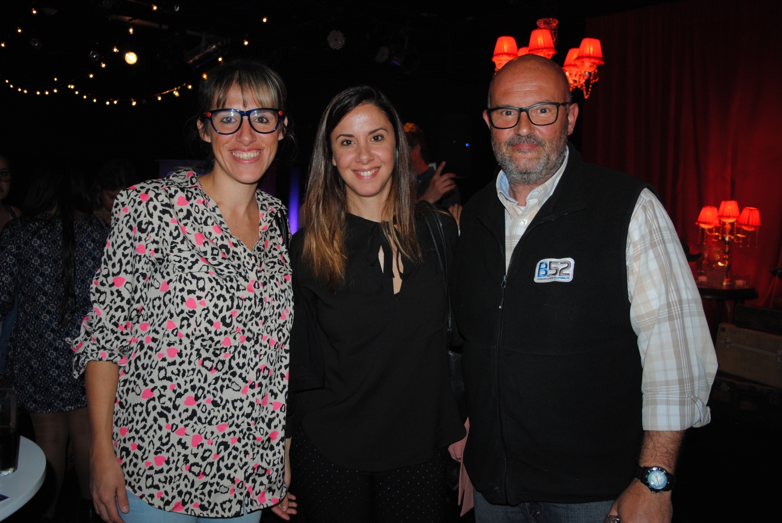 Valentina Bukoviner, Martina Risso, Gonzalo Torres.