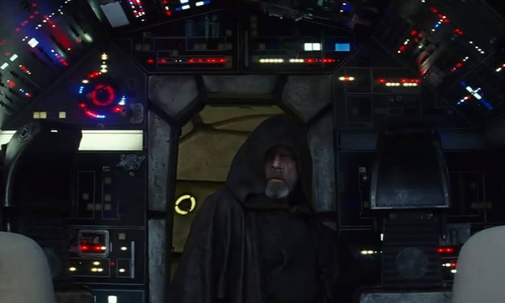 Mark Hamill en "Los últimos Jedi"