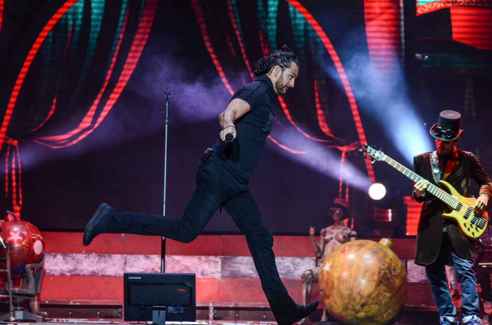 Ricardo Arjona en el Estadio Centenario. Foto: Difusión