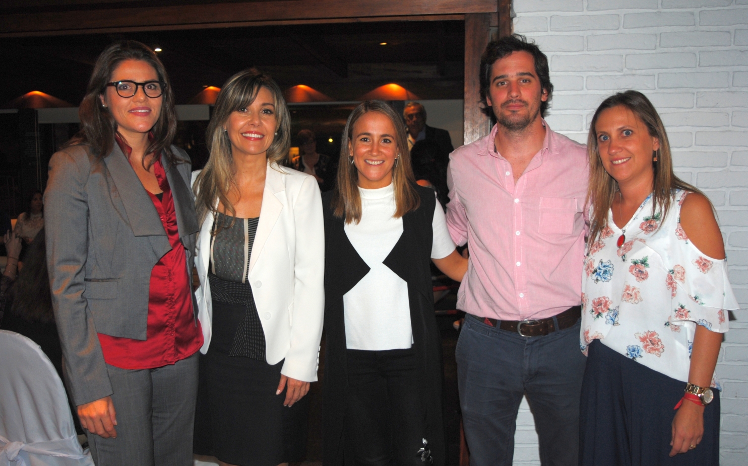 María Mónica de los Campos, Rosario Collazo, Daniela Mera, Eduardo Harley, Alejandra Lado.