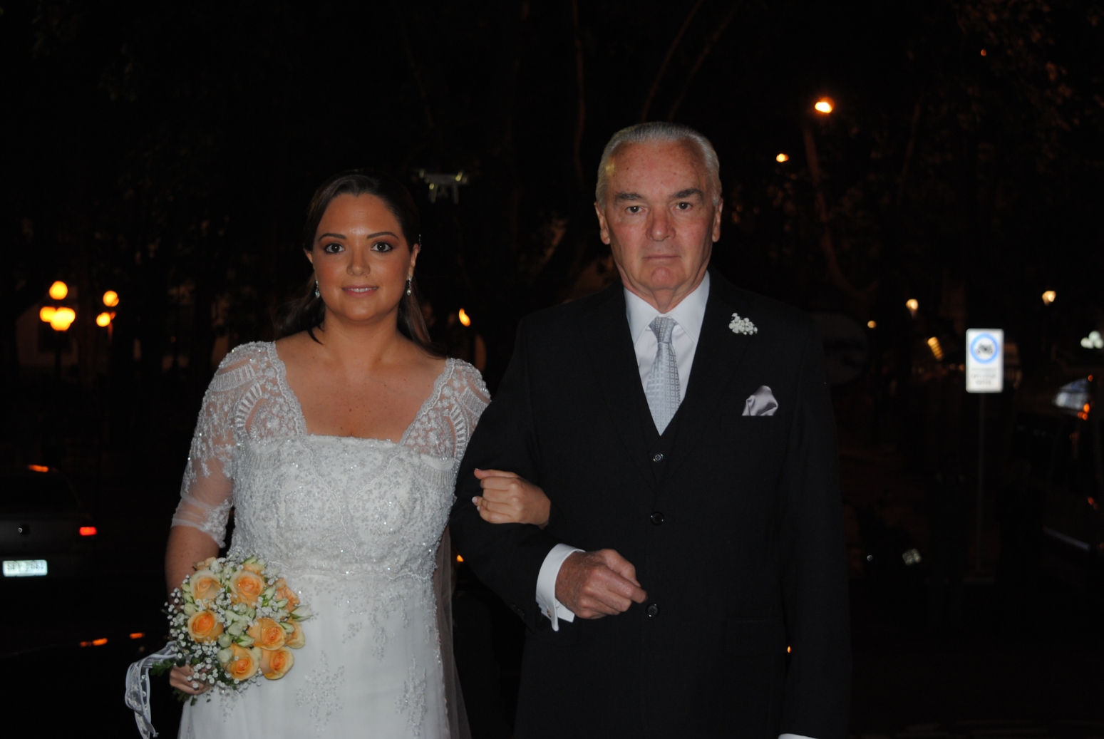 Florencia Lerma, padrino Armando Lerma.