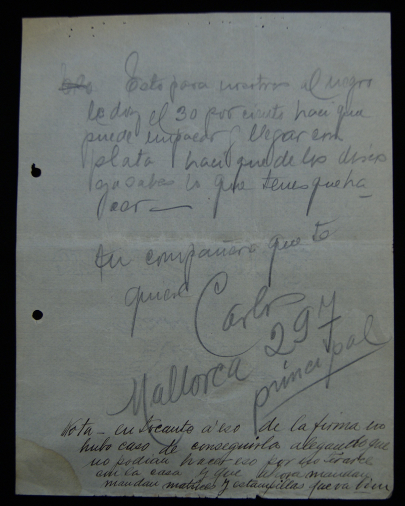 Las cartas de Gardel que serán rematadas estaban dirigidas a su amigo José Razzano. Foto: Gentileza Remates Corbo