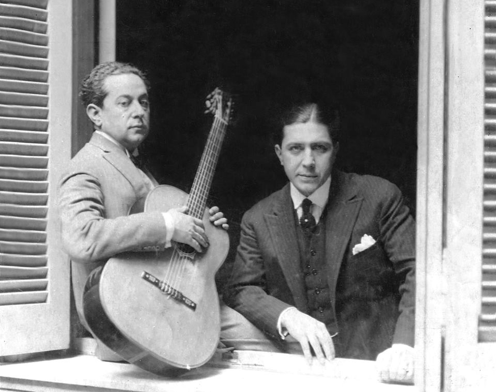 La popularidad del dueto Gardel-Razzano fue en su época mucho más poderosa que lo que sería décadas después la dupla Lennon-McCartney en el mundo de habla hispana. Foto: Wikimedia Commons