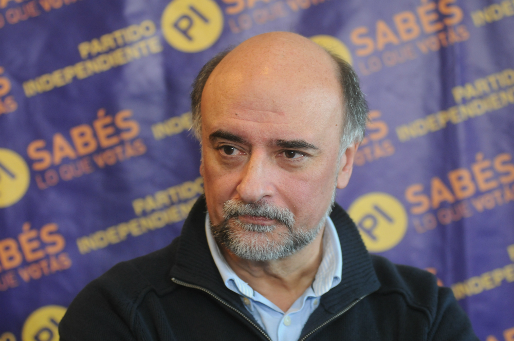 Pablo Mieres, senador del Partido Independiente. Foto: Francisco Flores.