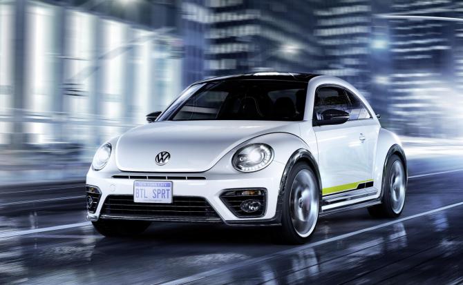 Volkswagen Beetle eléctrico. Foto: Volkswagen