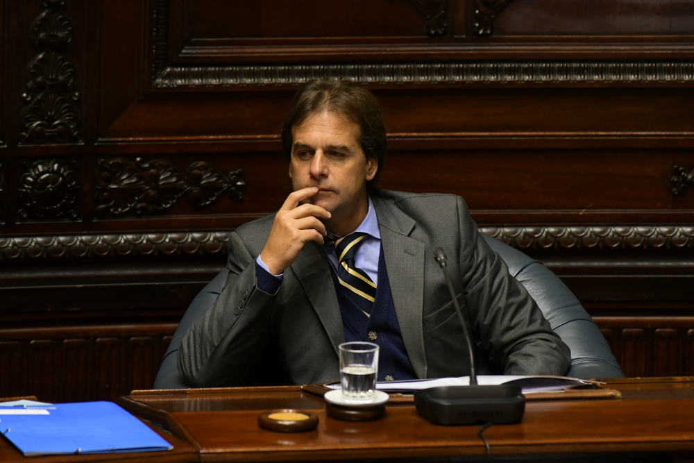 Lacalle Pou: consideró demasiado benévolo el fallo. Foto: A. Colmegna