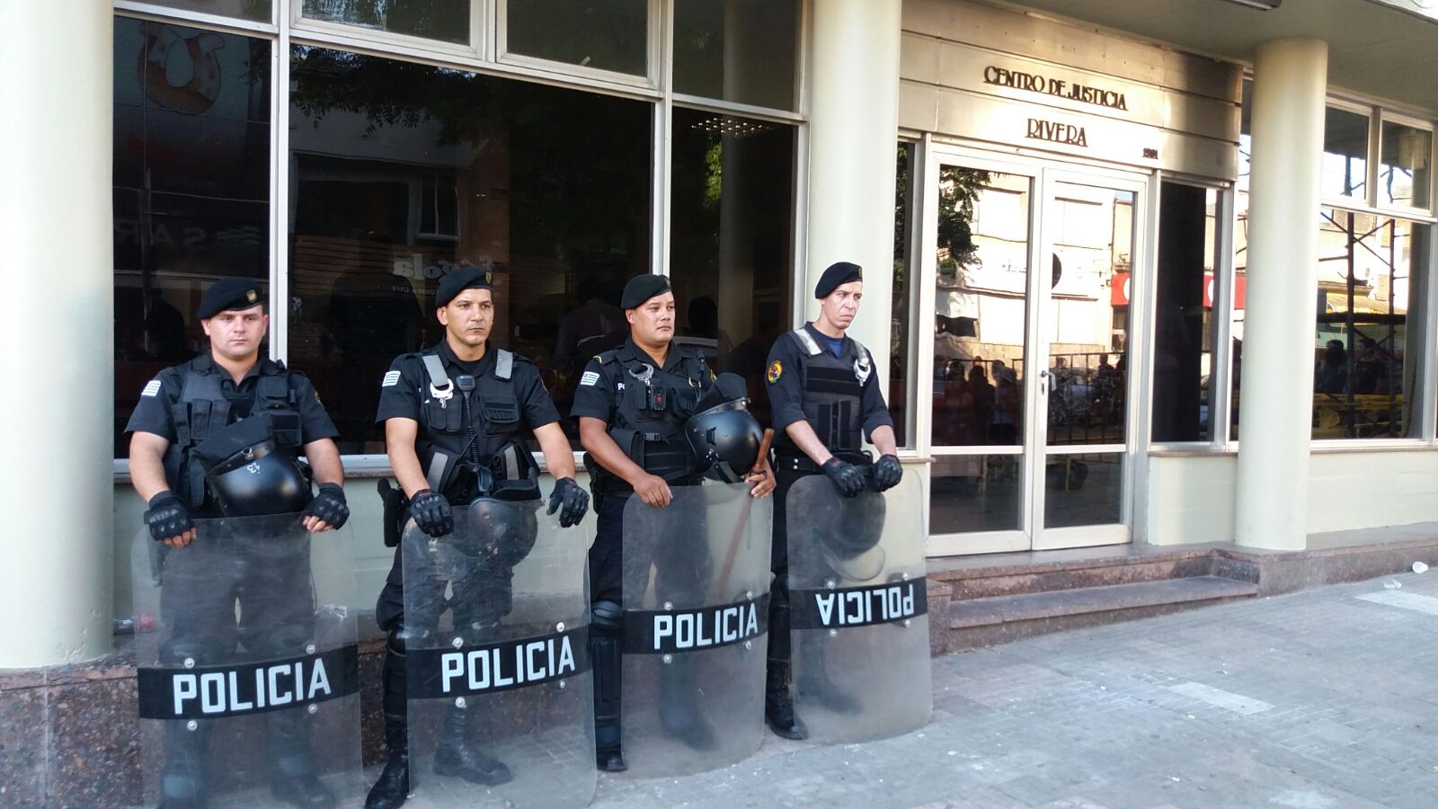 Indignación en Rivera por homicidio de Valentina una niña de 9 años. Foto: El País