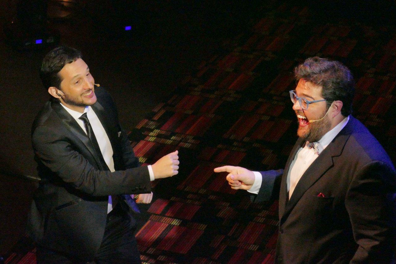 Germán Paoloski y Darío Barassi en Punta del Este. Foto: Ricardo Figueredo