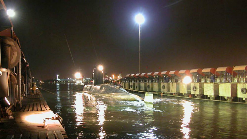 El submarino desaparecido cerca de Chubut. Foto: Tandanor.