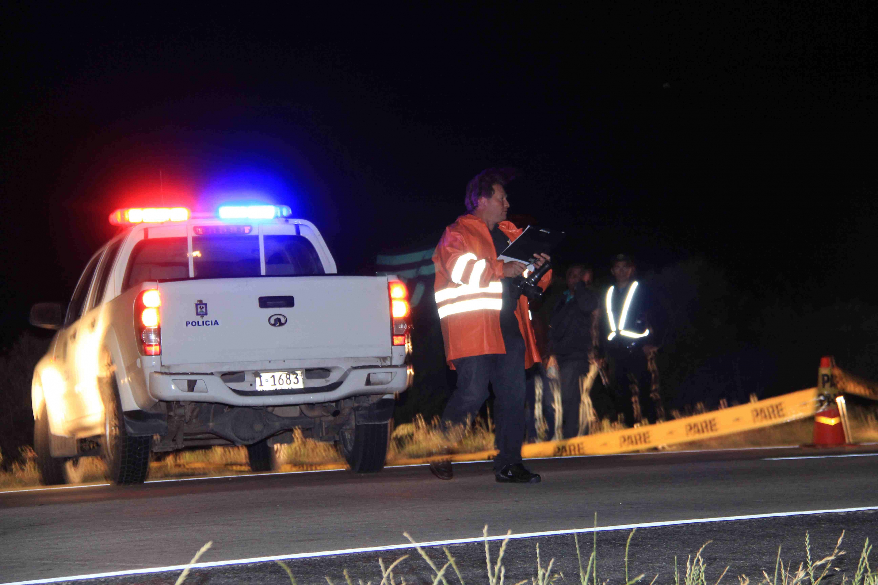 Accidente en ruta 24. Foto: Daniel Rojas