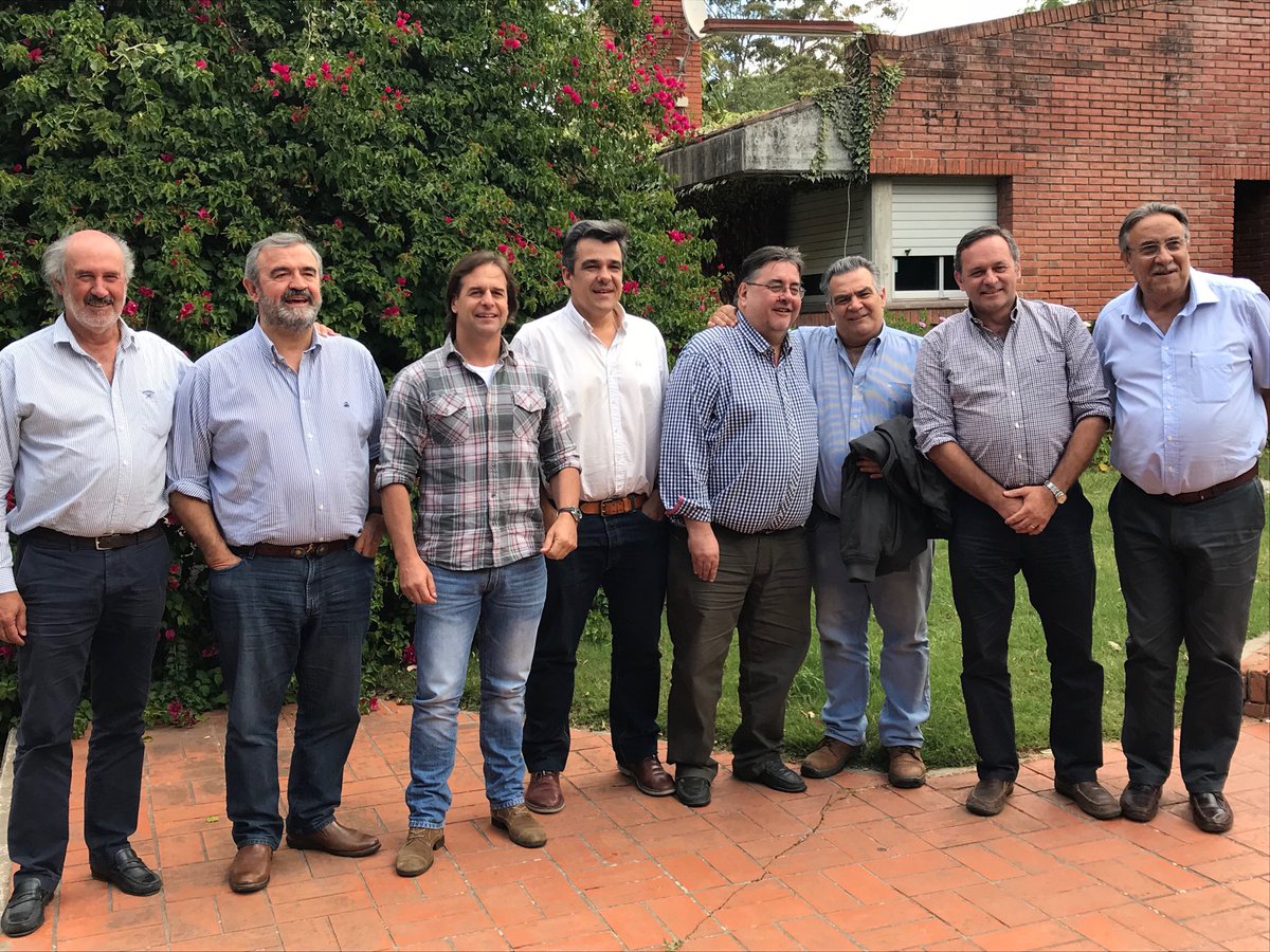 Encuentro: Rincón del Bonete fue sede de la reunión. Foto. @LuisLacallePou