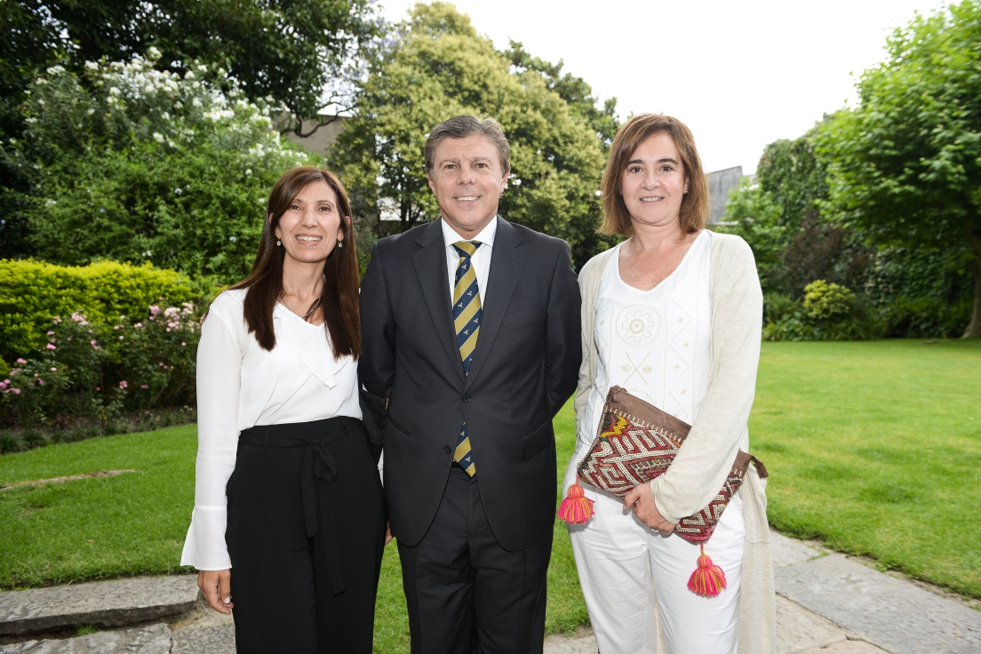 Sulami Rodríguez, Rubén Tribucio, Adriana Vila.