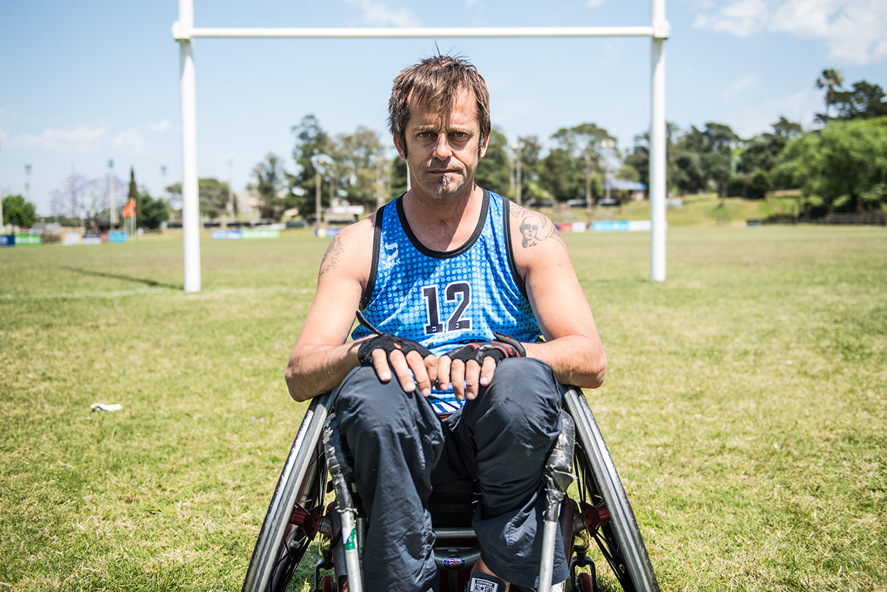 Juan Martín de Posadas, jugador e impulsor de Criollos Quad Rugby