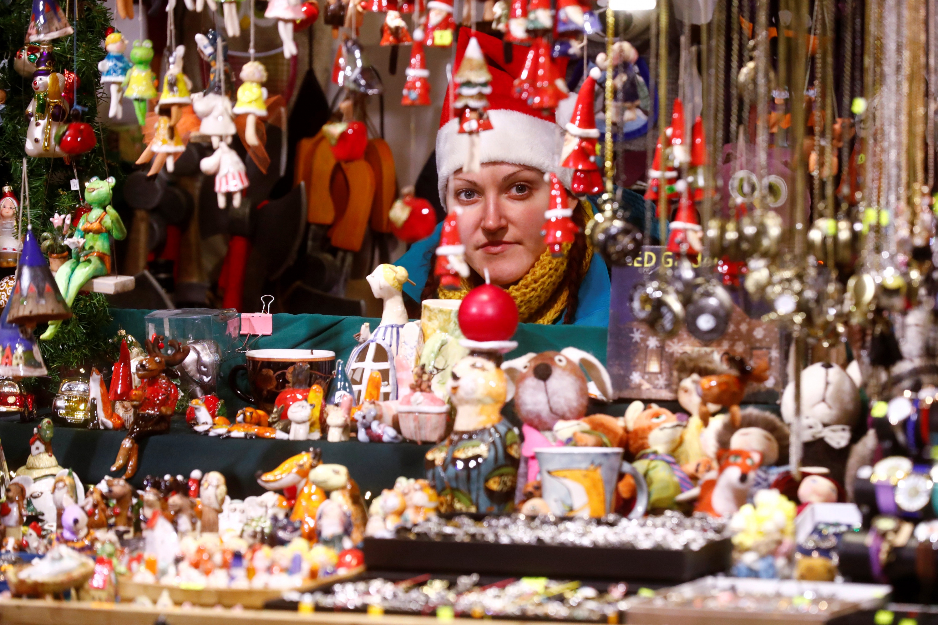 Christmas market in Tallinn, Estonia