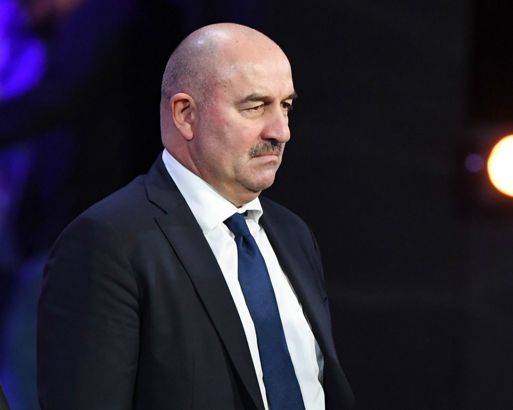 El entrenador ruso Stanislav Cherchesov. Foto: AFP