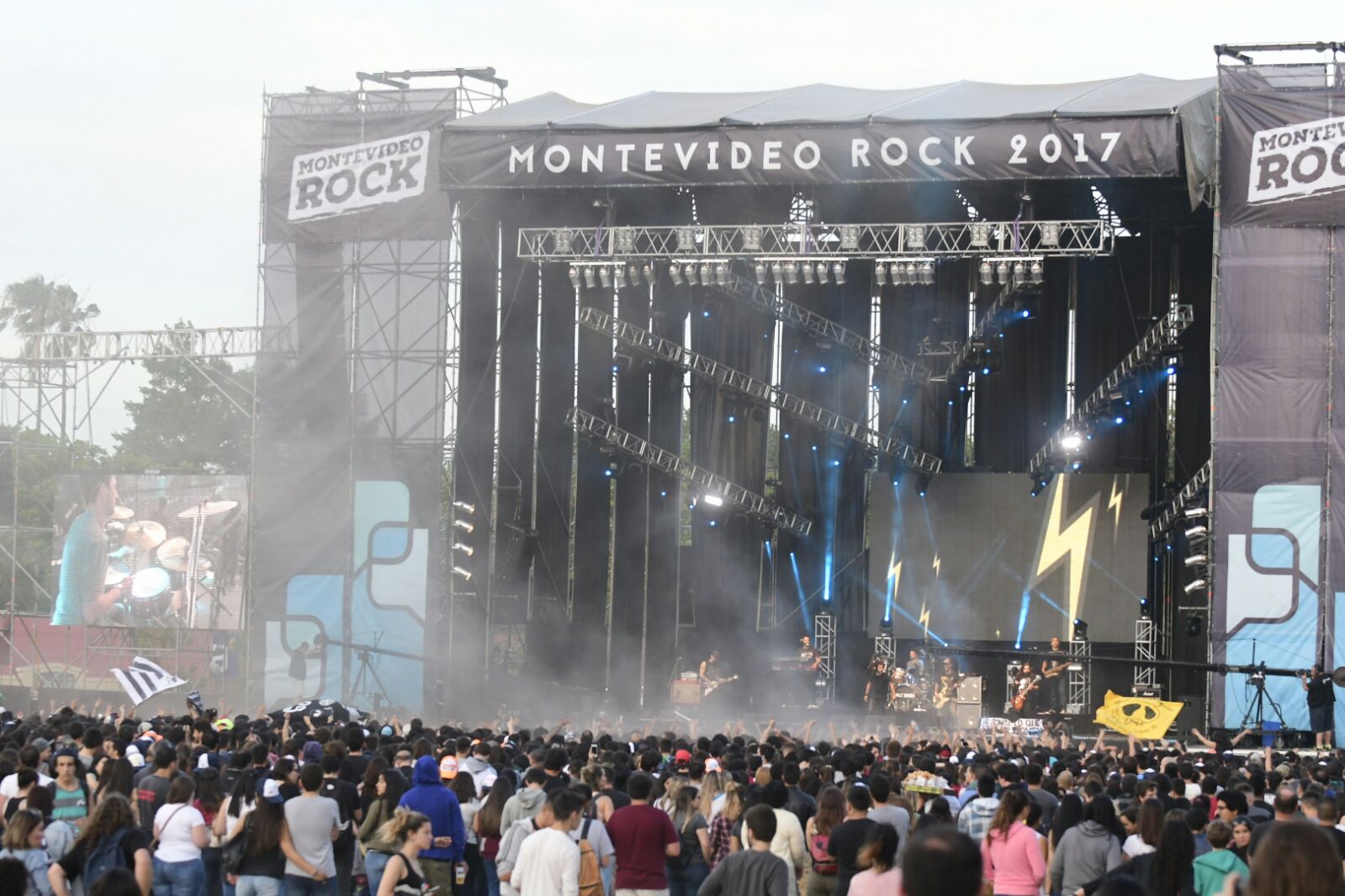 Montevideo Rock es organizado por la comuna capitalina. Foto: Marcelo Bonjour