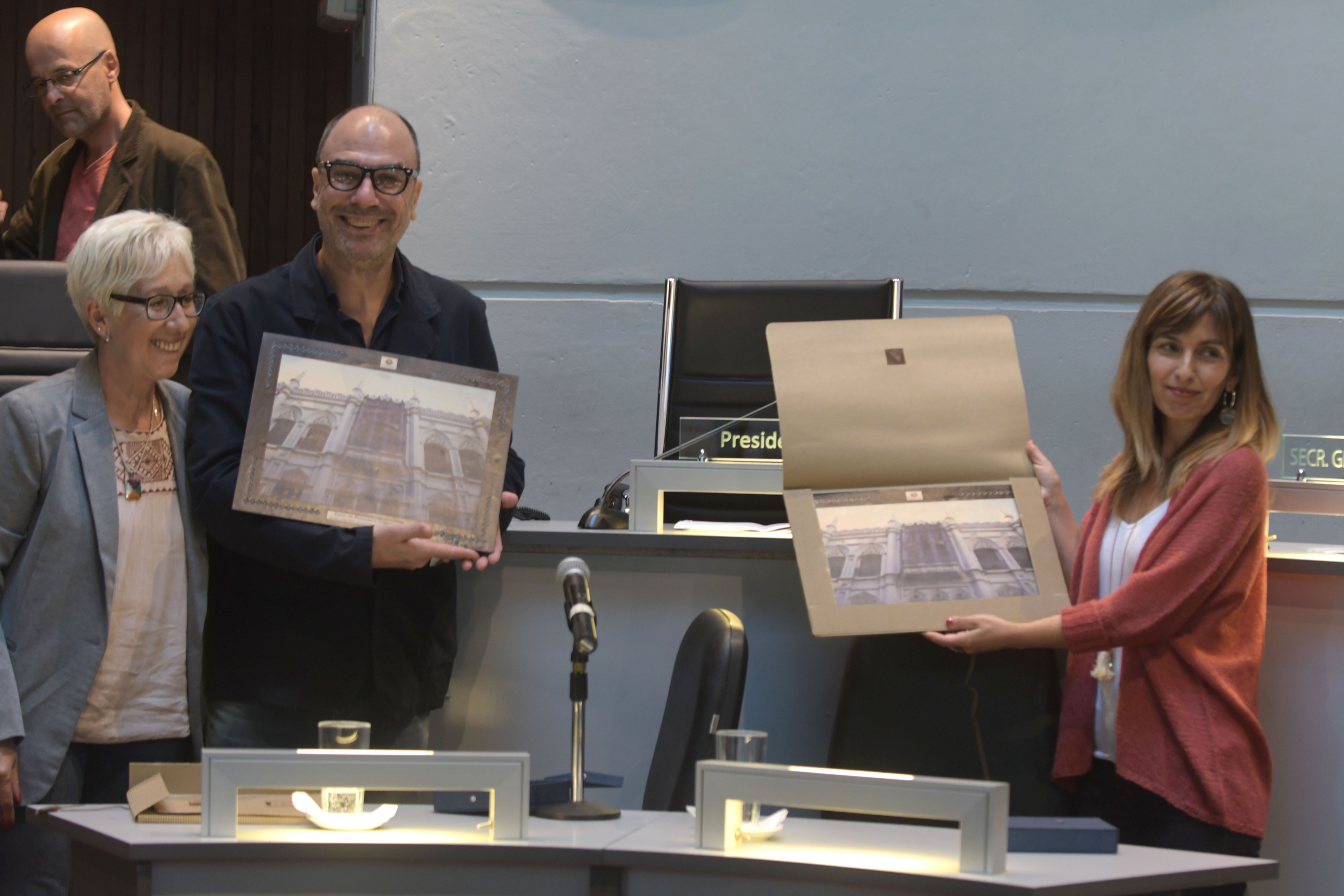 Declaran Ciudadanos Ilustres a Facundo Ramírez y Jaime Torres, integrantes de Misa Criolla 50 años. Foto: F. Flores