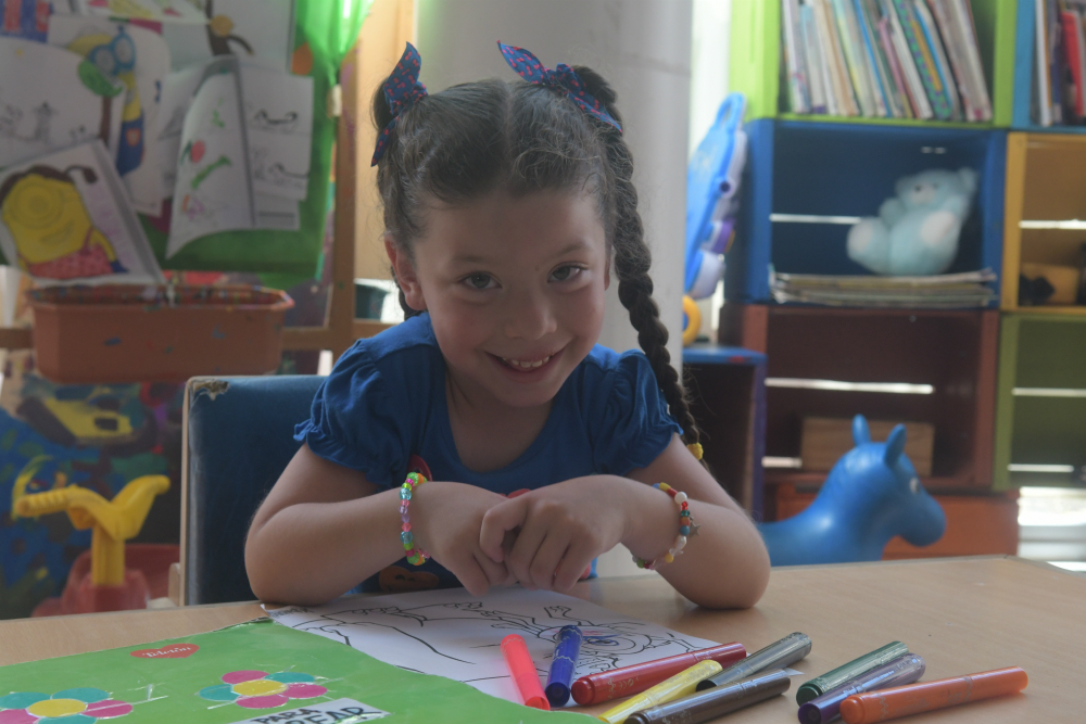 Melina, 4 años. Foto: Francisco Flores