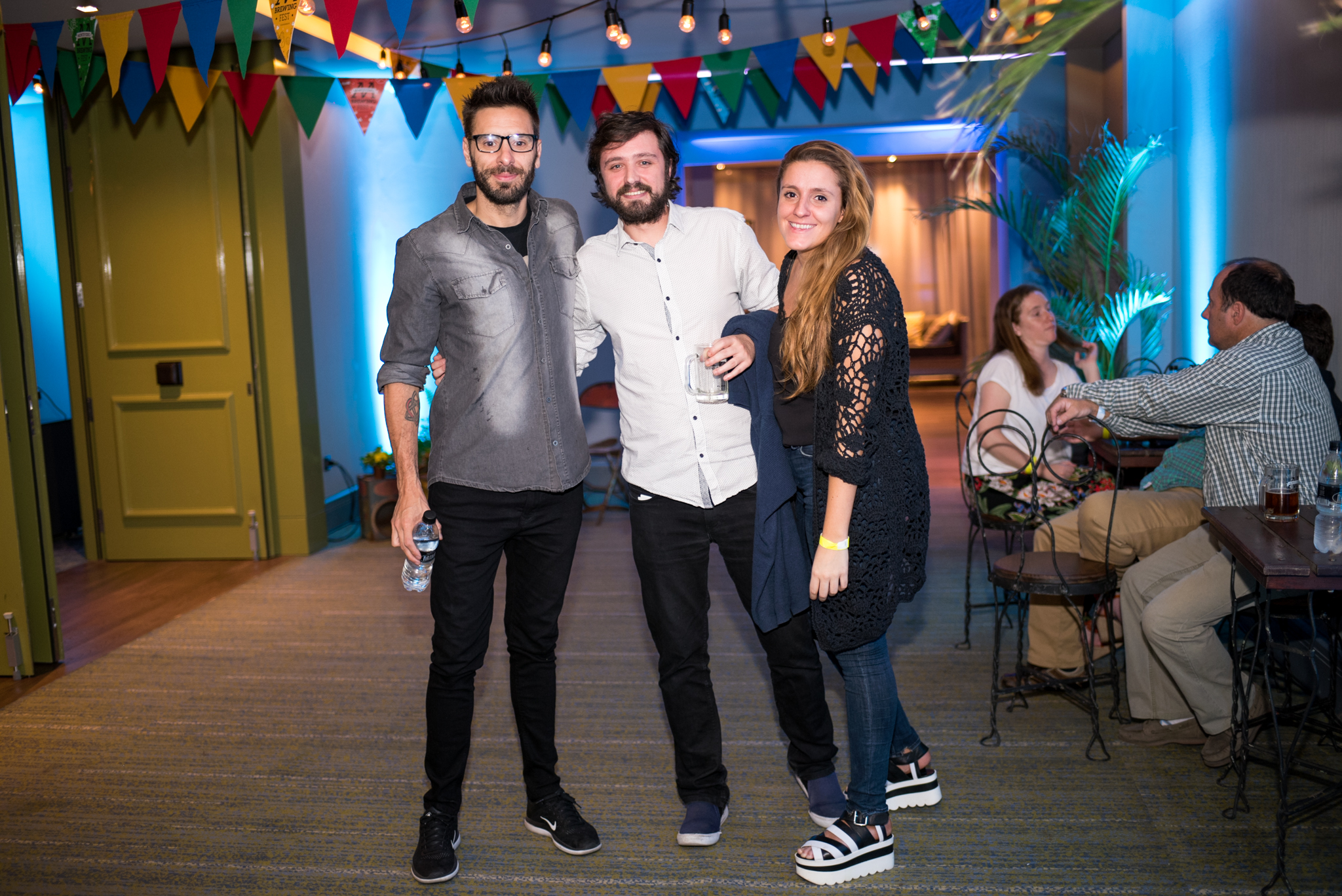 Sebastián Rodríguez, Matías Pugliesi, María Noel Piñeiro.