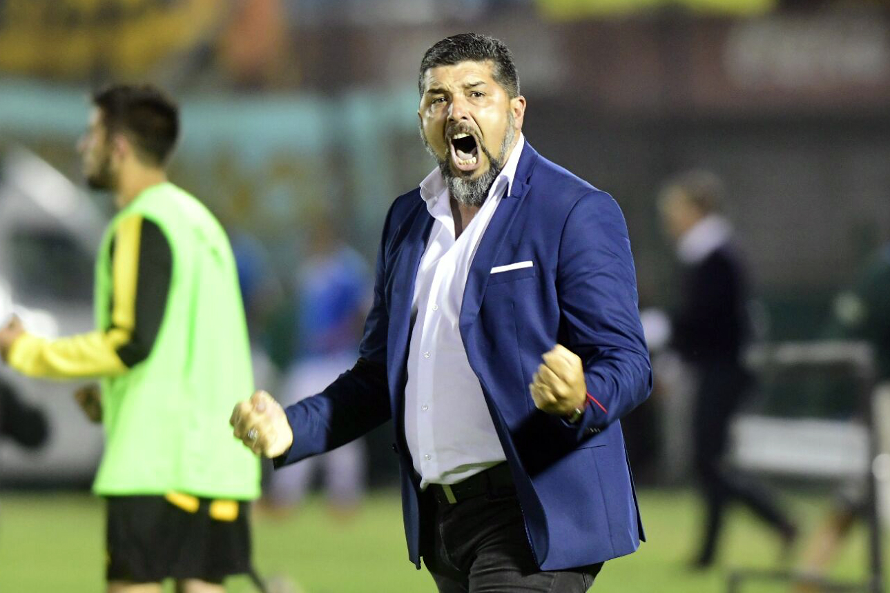 Leonardo Ramos dijo que Peñarol no jugó como era habitual. Foto: Marcelo Bonjour