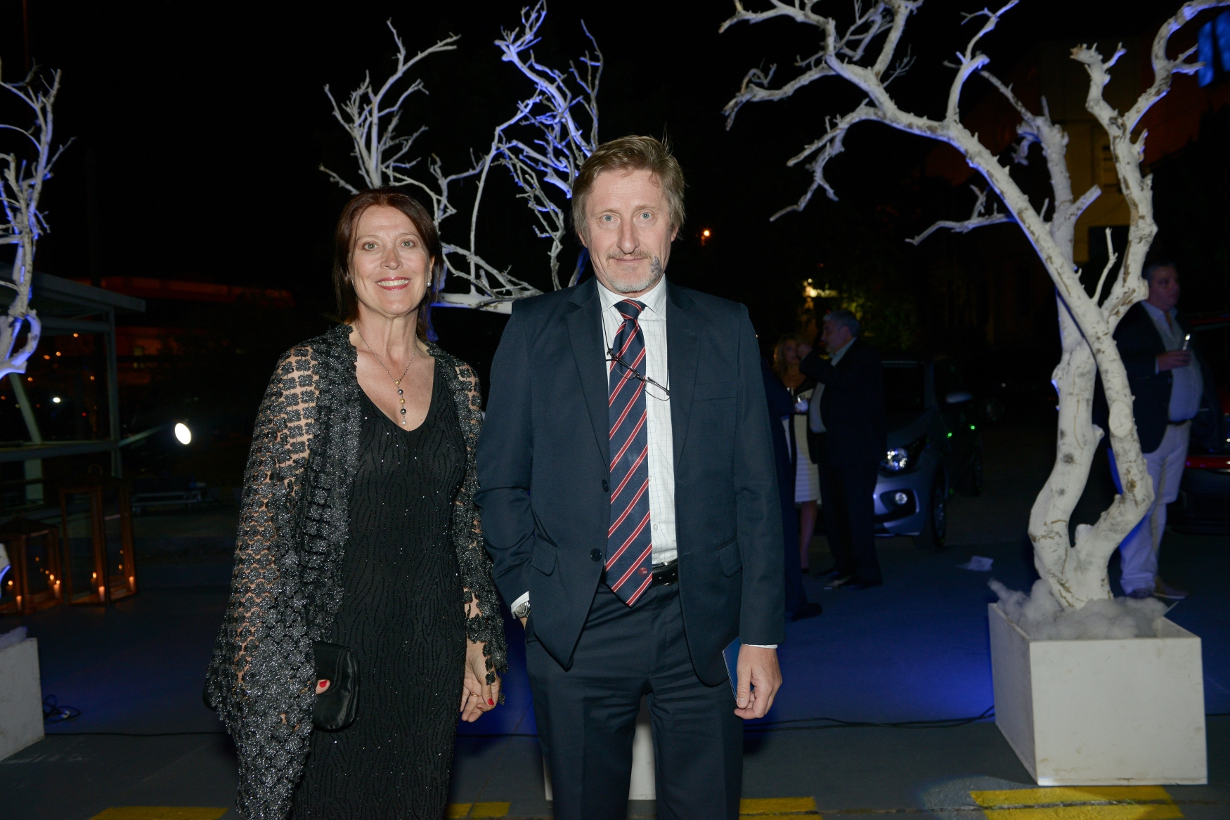 Paola Modena, Embajador de Italia Gianni Piccato.