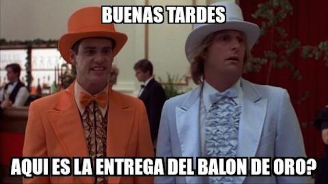 Memes del Balón de Oro 2017