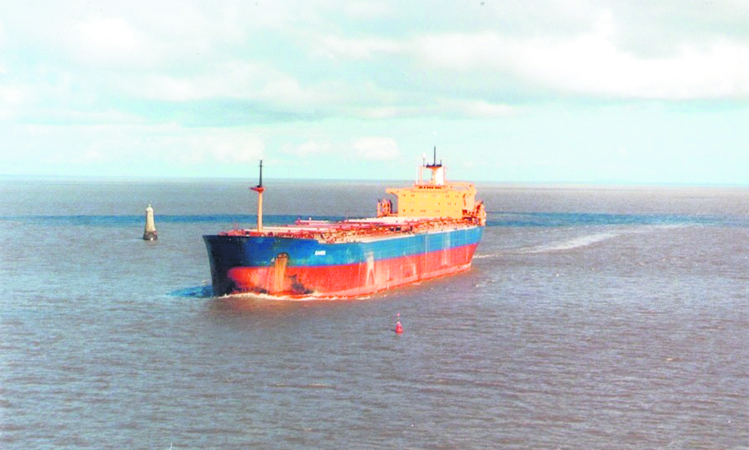 Sedimentación del Plata causada por el río Bermejo. Foto: El País