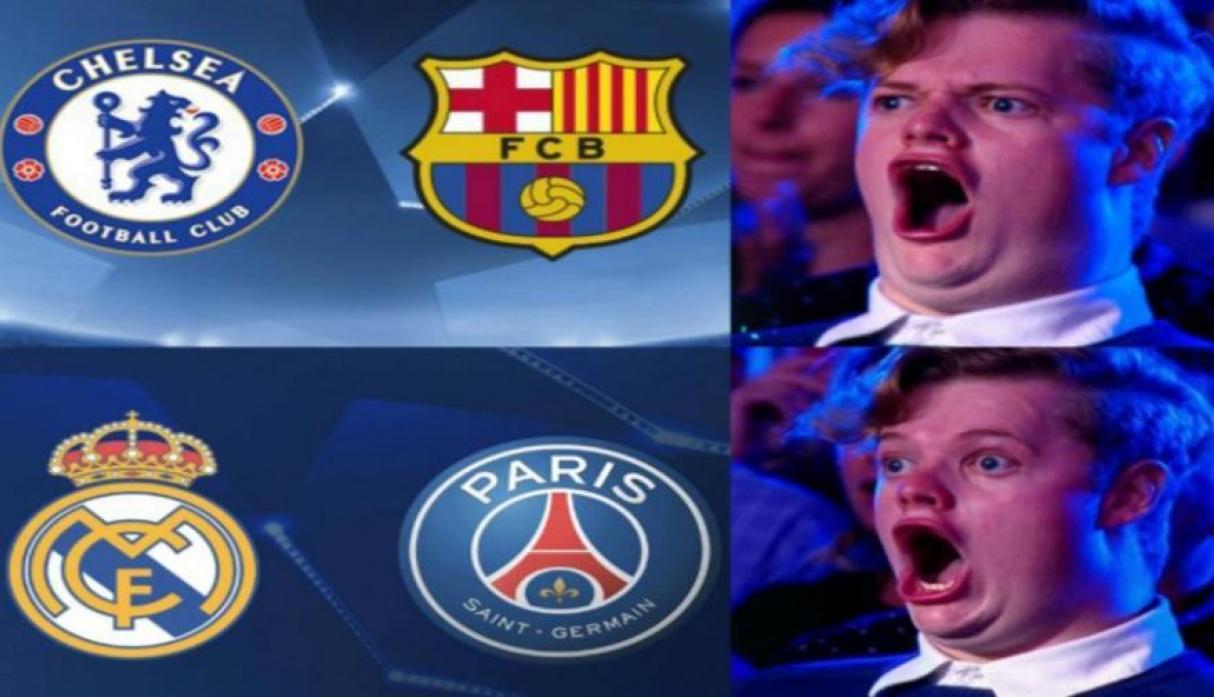 Los memes del sorteo de Champions
